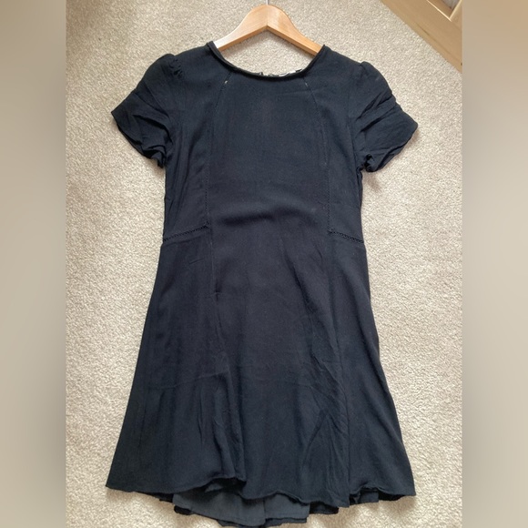 Aritzia Sunday Best lined A-line little black dress, size 2 - Picture 8 of 11